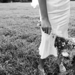 Photo black white dress