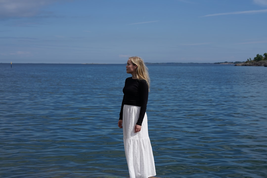 Photo long skirt