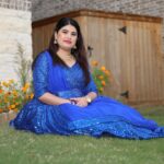 Photo sapphire dress